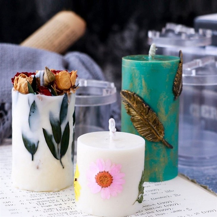 Cylinder Silicone Candle Mold